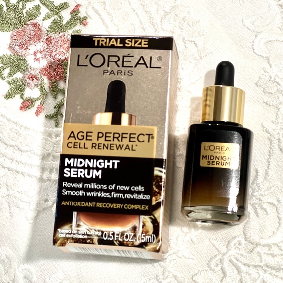 L’Oréal Age Perfect Cell Renewal Midnight Hydrating Serum NEW great for travel - Picture 1 of 5